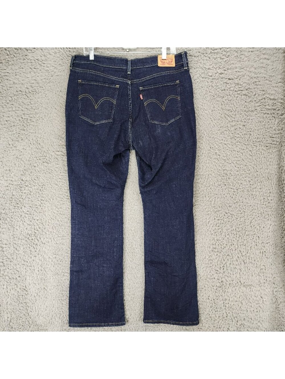Levis Jeans Womens 14 Blue Stretch Denim Classic Bootcut